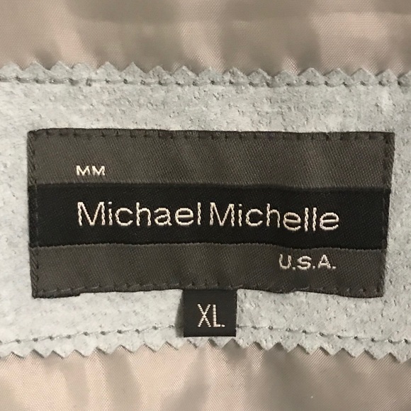 Michael Michelle Suede Leather Jacket - Picture 5 of 8